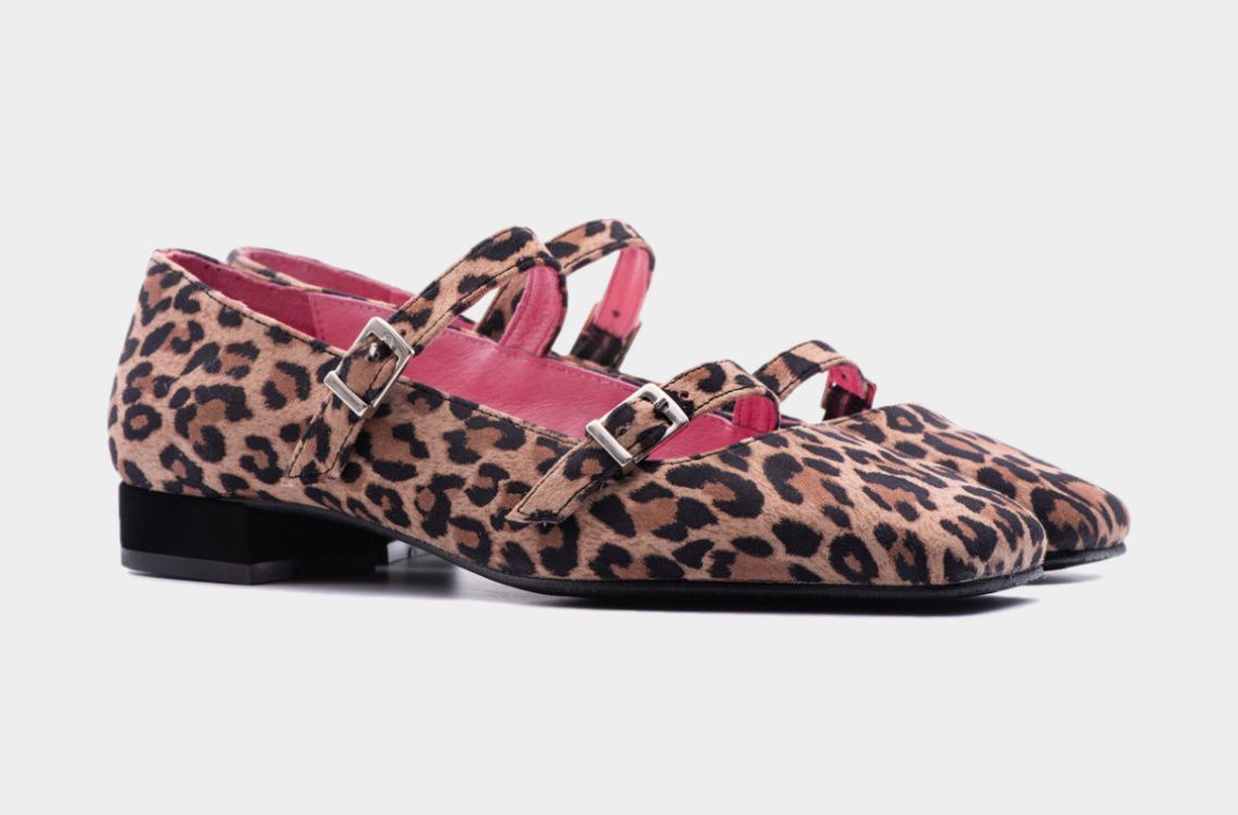 pantofi leopard la moda